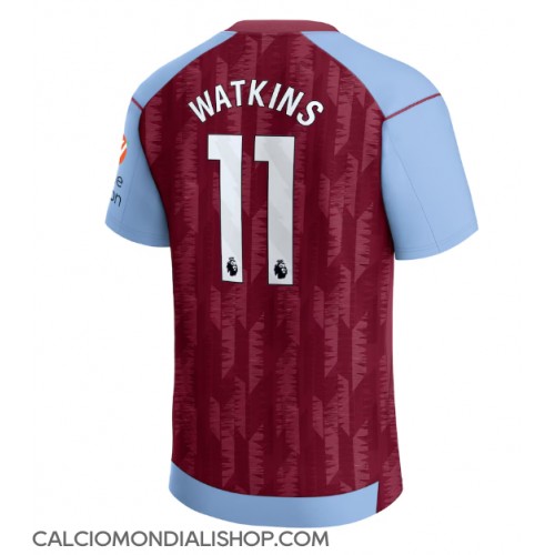 Maglie da calcio Aston Villa Ollie Watkins #11 Prima Maglia 2023-24 Manica Corta